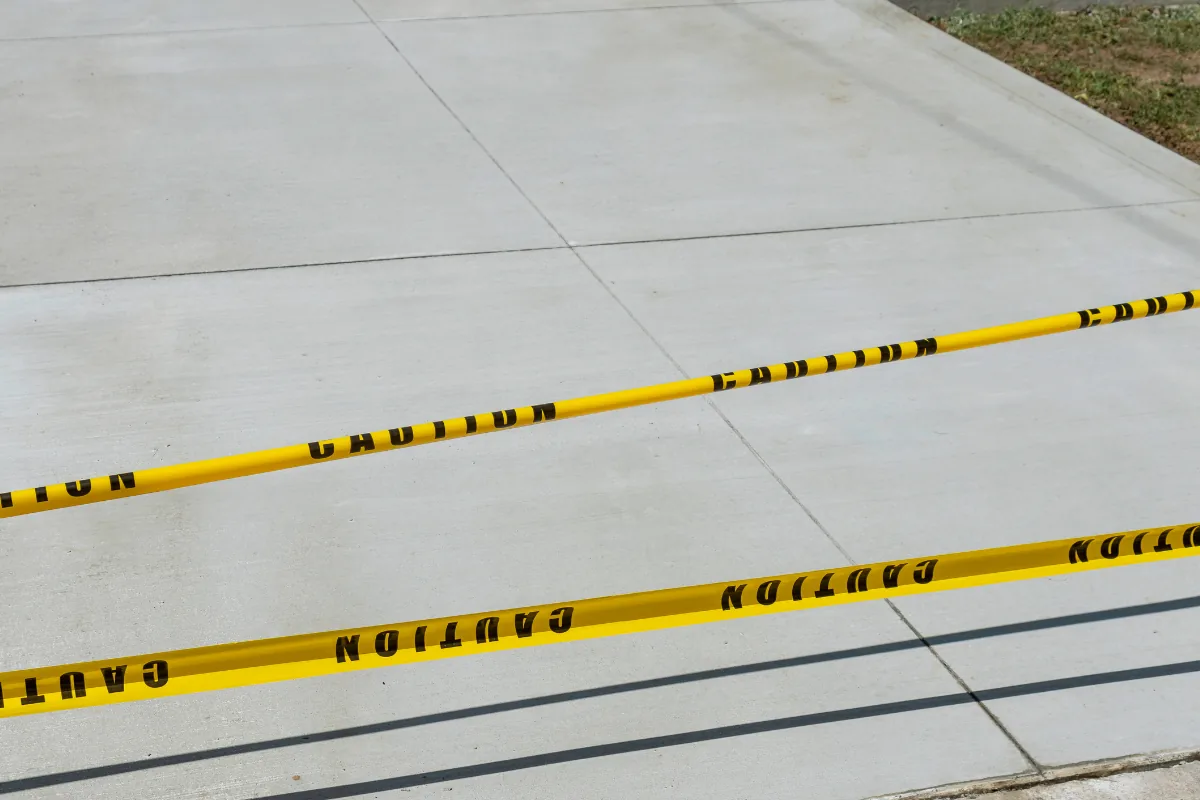 Newly poured reinforced concrete slab pad in Nassau County, NY — Nassau County Concrete